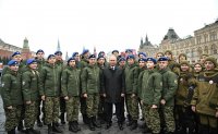 На Красной площади вместе с Президентом России